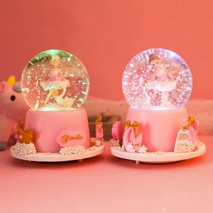 Smile Ballerina Snowglobe Musicbox